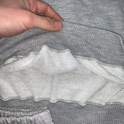 Nike Vintage Sweatshirt Gray Jumper Sweatpants Set Gray Tonal Center Swoosh 80s