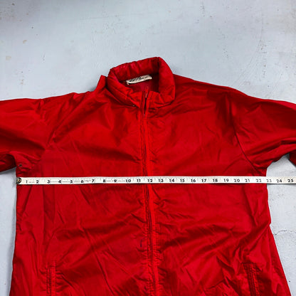 LL BEAN Coach Jacket Large Zip Front Nylon True VTG 1970s Windbreaker Thin
