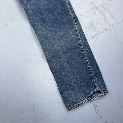 Levis 501 Vintage 80s Redline Selvedge USA XX Jeans Med Wash 32x36 Act 29x32