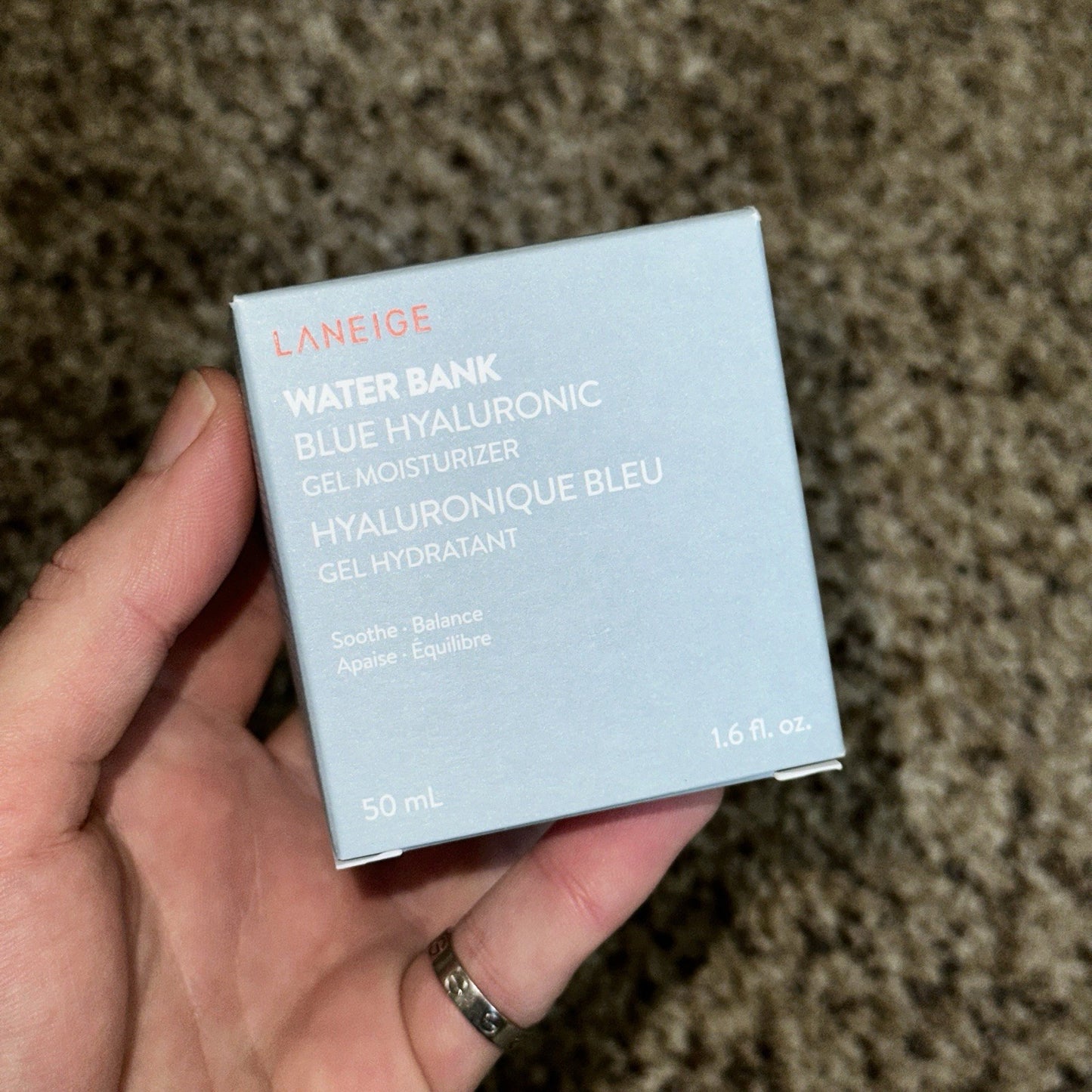 LANEIGE Water Bank Blue Hyaluronic Gel Moisturizer 50 ml / 1.6 fl. oz NEW