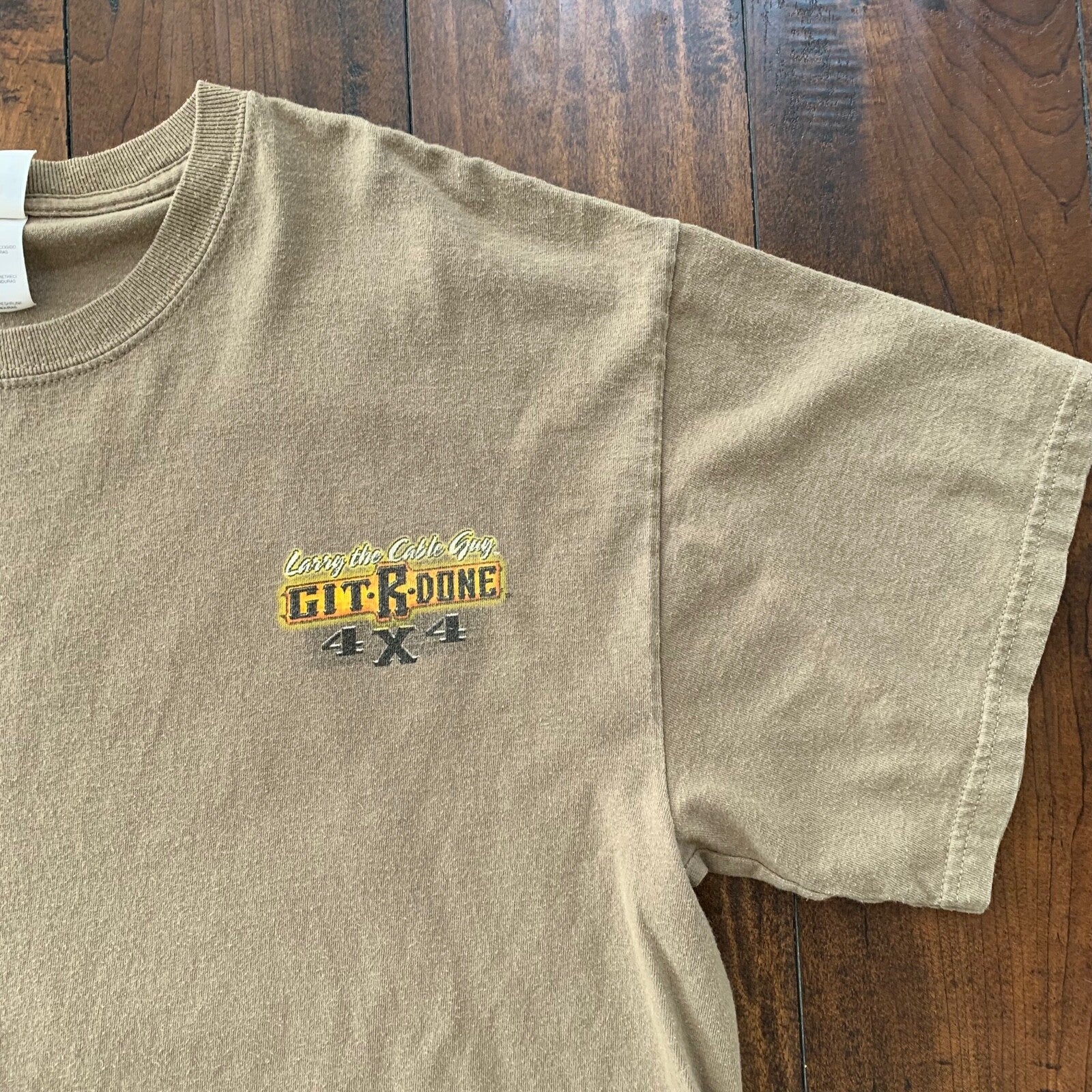 Cars Get It Done Country Music Vintage T Shirt Y2K Mud Muscle Truck USA Metal