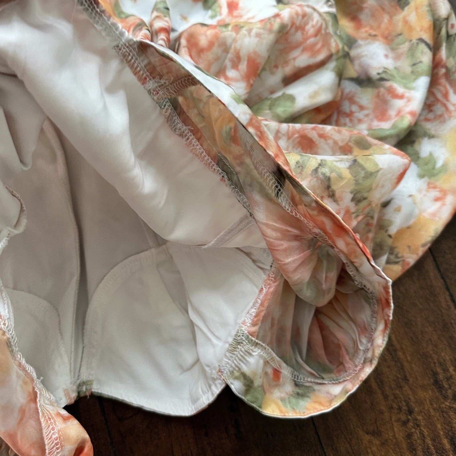 Floral Lantern Sleeve Mini Dress Hoop Skirt Halloween Sexy Vintage Style Hot