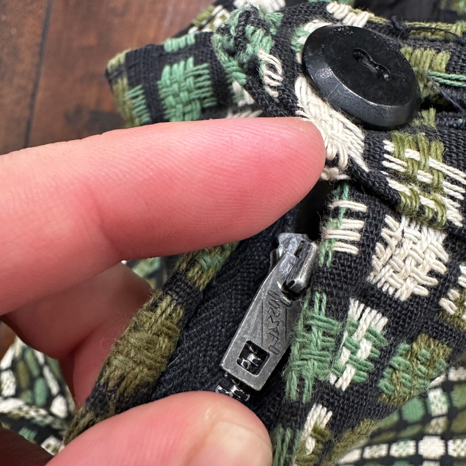 VTG 50s KANDEL Women's Mini School Girl Skirt 14 Olivia Rodrigo 1950s Rockabilly