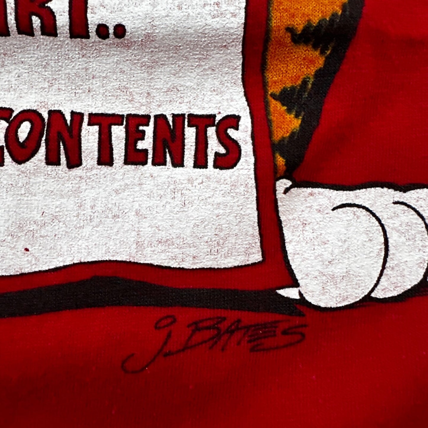 Valentine Shirt Cute Cat VTG T Shirt Single Stitch Official Red Heart Love 90s