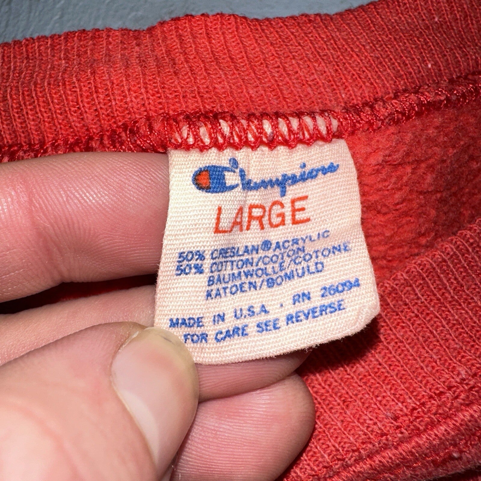 Champion USA Vintage 80s US Sweatshirt Warmup Troy Trojans Football College