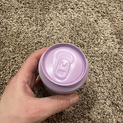 Soda Logo Crew Socks Womens 6-9 US Fun Novelty Gift Bubblegum Purple Cute NEW