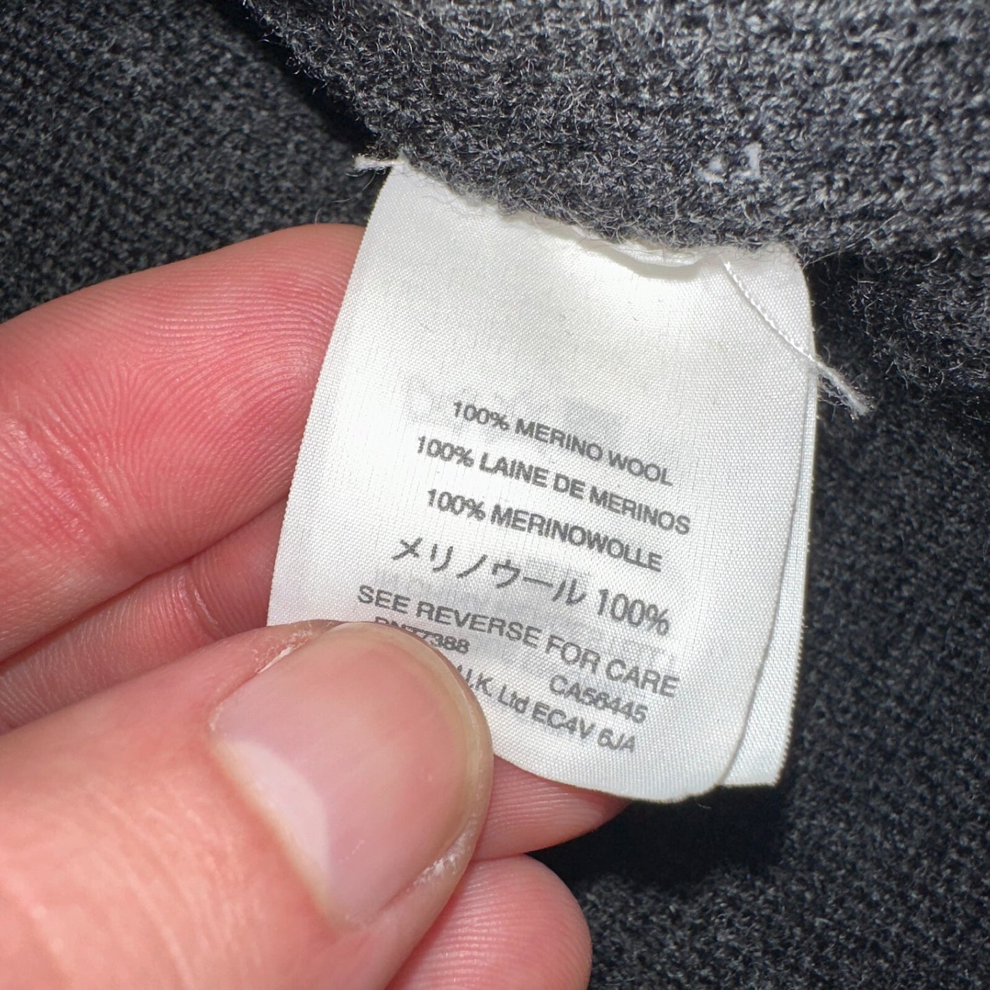 J Crew Sophie Sweater Blazer Womens M Merino Wool Jacket Heather Coal Gray