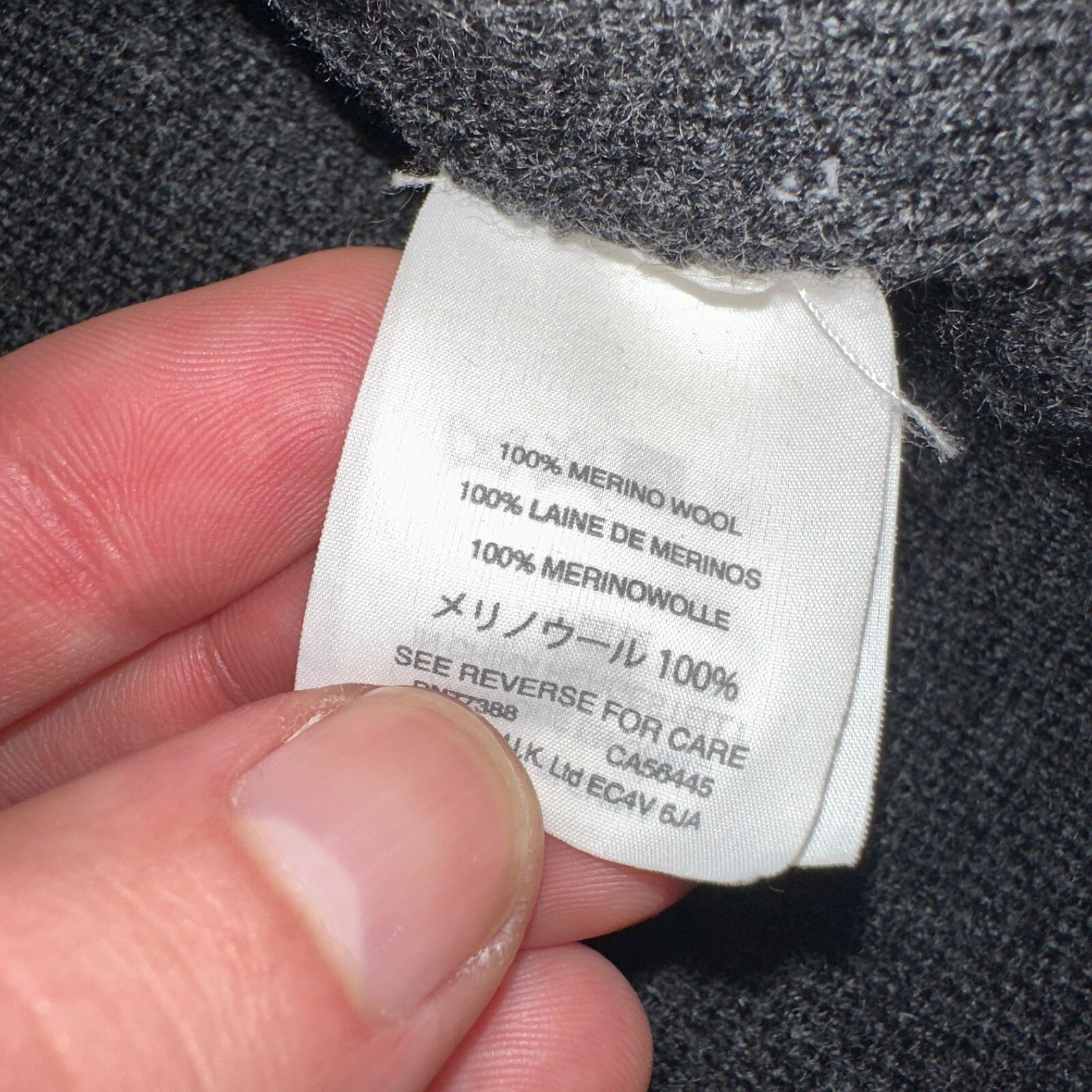 J Crew Sophie Sweater Blazer Womens M Merino Wool Jacket Heather Coal Gray