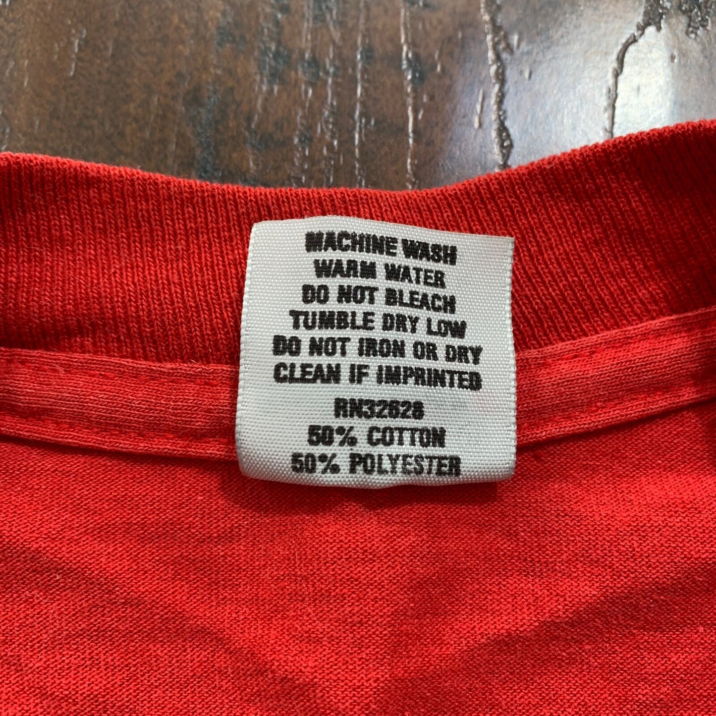 Chicago Bulls 90s Jordan Vintage T Shirt Swingster Classic Logo Medium Red 80s