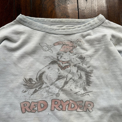 VTG 60s Red Ryder Graphic T Colorado Rodeo Cowboy Rockabilly 1960s 70s XXS Shirt