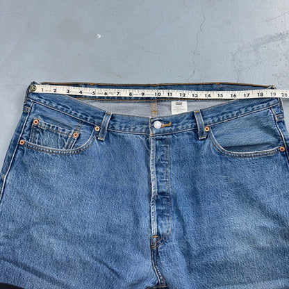 Levis 501 Vintage Y2K XX Straight Leg Jeans Blue Med Wash 42x32 Act 38x28