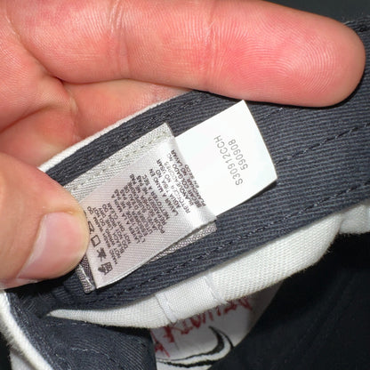 Vintage 2002 Nike Detroit Lake Fishing Derby Hat NWT White Cap Swoosh RARE USA