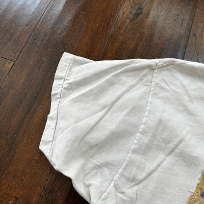 Cheetah Cat Vintage T Shirt Oregon Safari Wildlife Animals Love 80s Rap Single