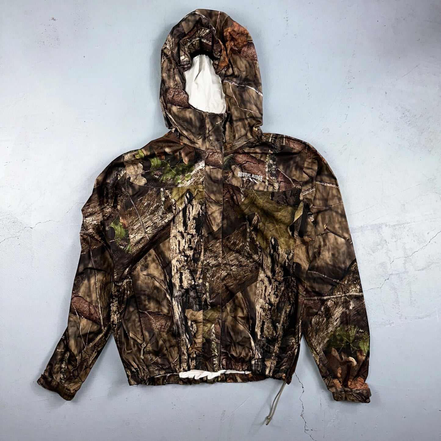 Rustic Ridge XL Womens Camo Jacket Realtree Hunting Light Needs Cleaning