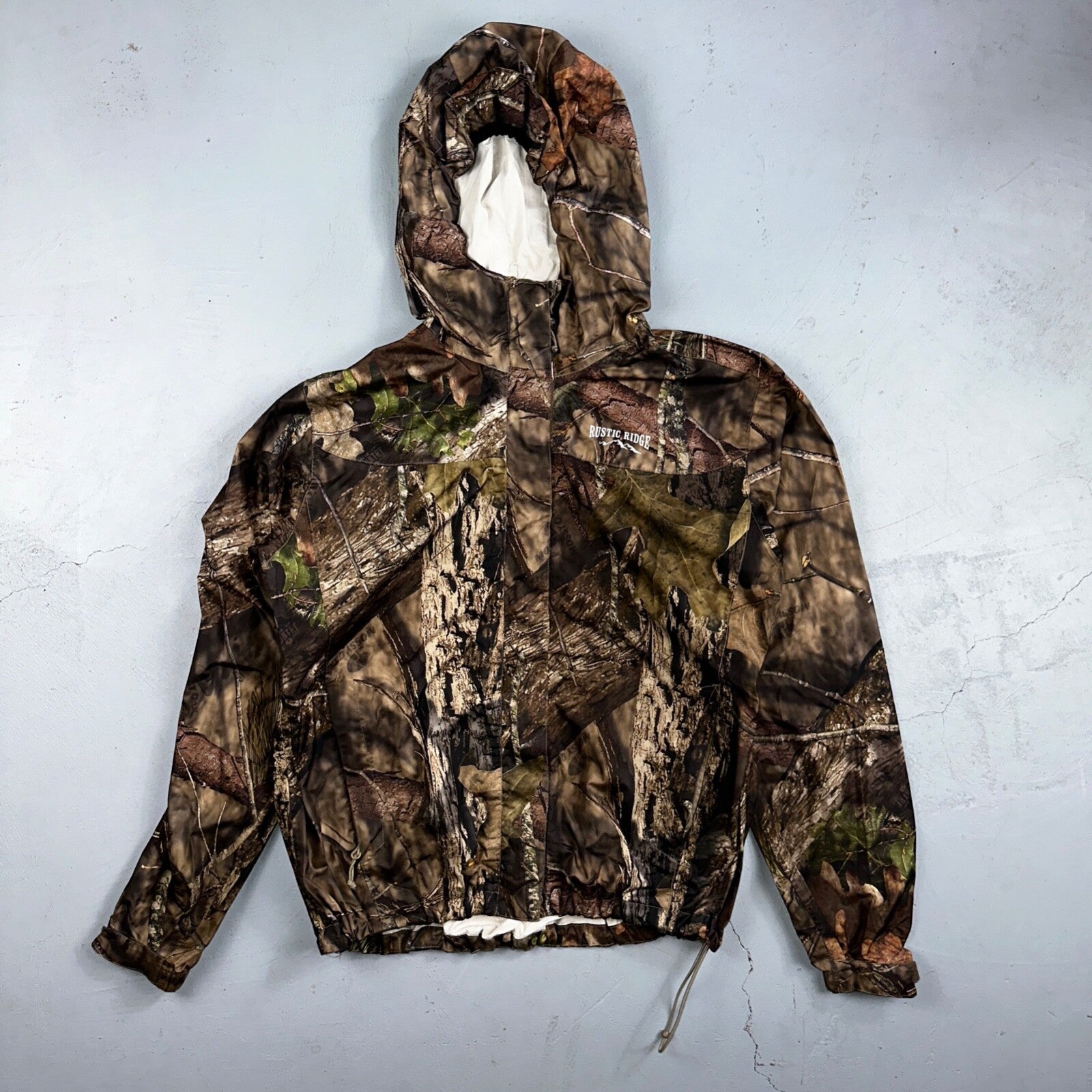 Rustic Ridge XL Womens Camo Jacket Realtree Hunting Light Needs Cleaning