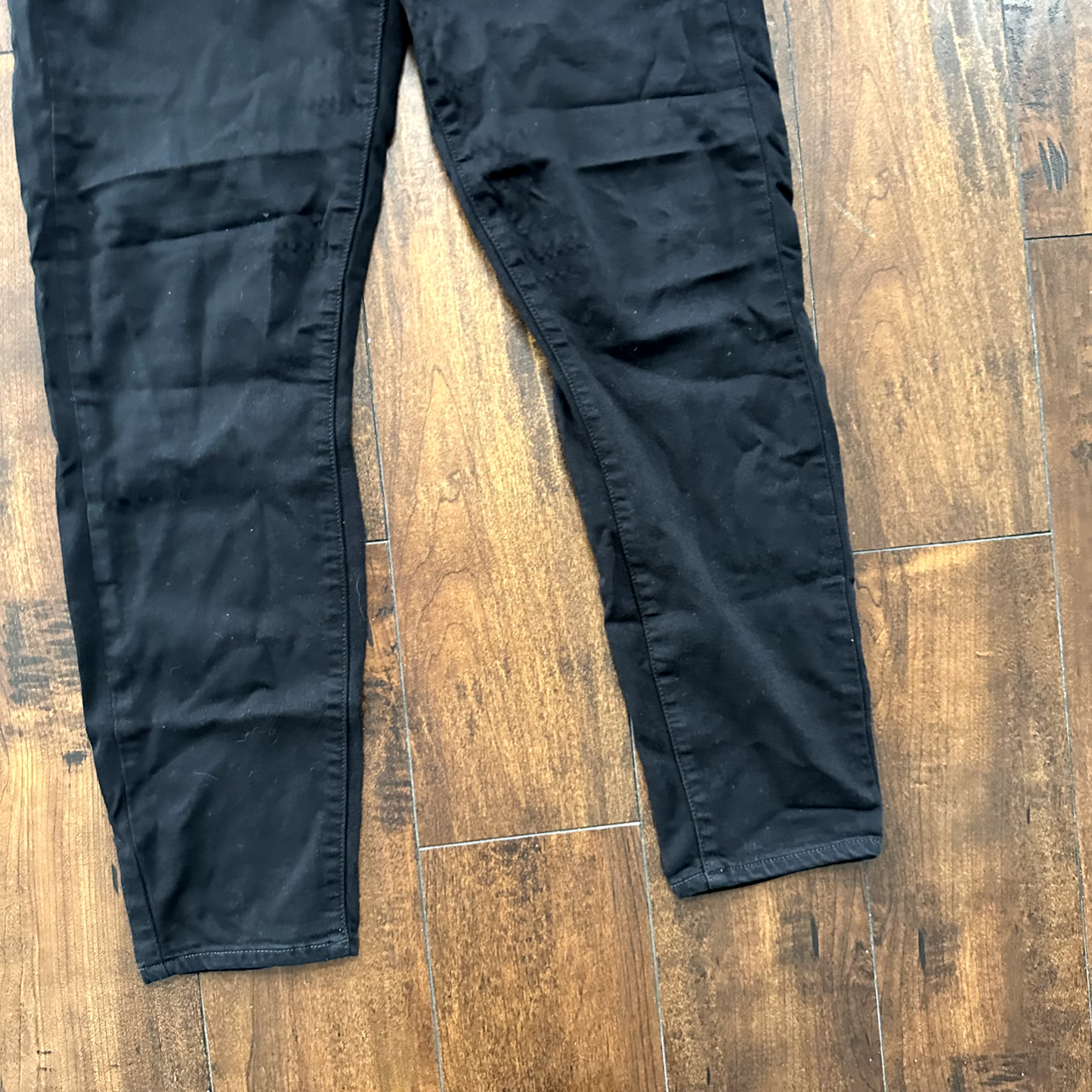 Paige Verdugo Crop 31 Skinny Ankle Jeans Black Size 30 X 26 Nordstrom Cool