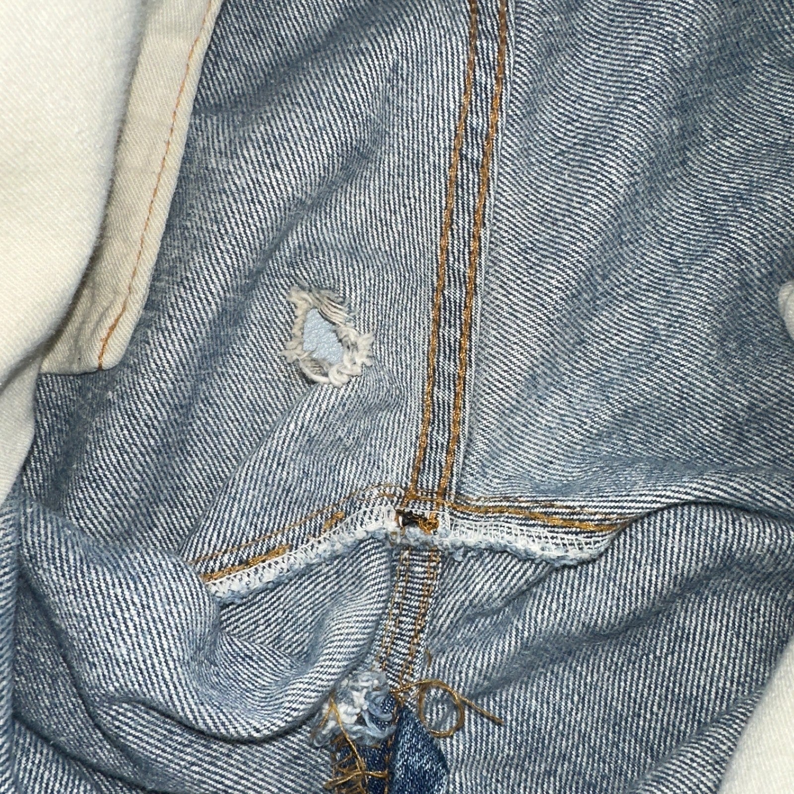 Levis 501 Vintage 70s SS Redline Selvedge USA XX Jeans Med Wash 32x34 Act 30x29