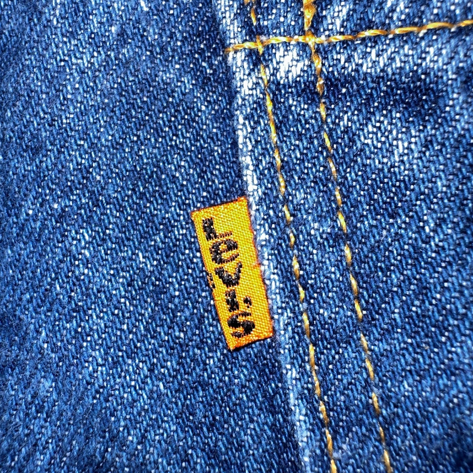 Levis 505 Vintage 90s USA Orange Tab Jeans 38x34 Blue Med Wash 501 Act 36x34