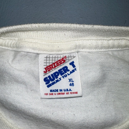 Blast For The Past Jerzees 80s VTG T Shirt Car Back To Future 1980s Graphic Art