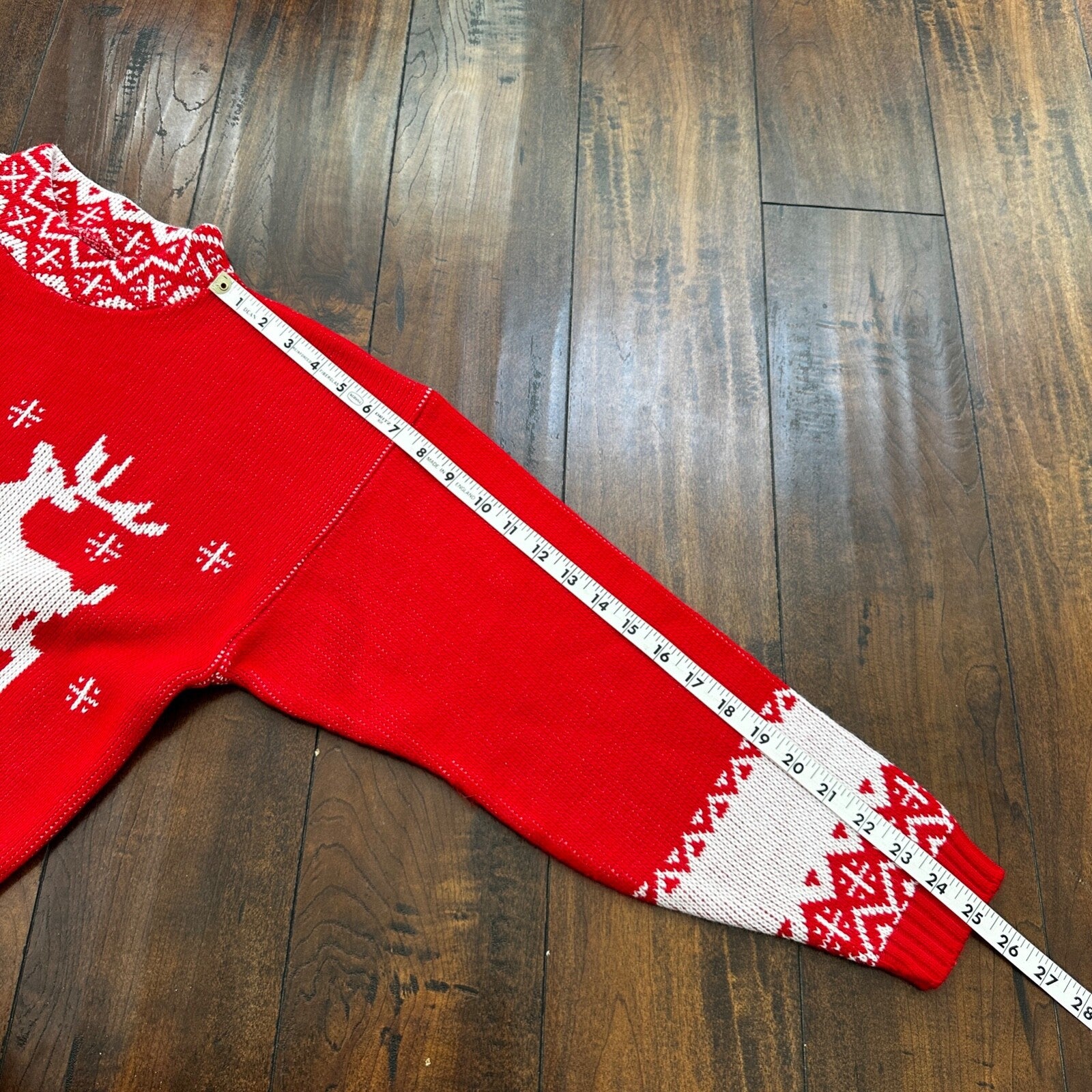 VTG Christmas Reindeer Sweater Worthington Woman’s Ugly Christmas Cute 80s