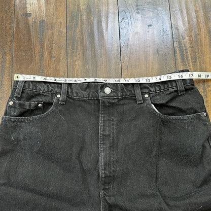 VTG Levi’s 540 Made In The USA Jeans Relaxed Fit Black 38x32 90s 501 Act 34x32