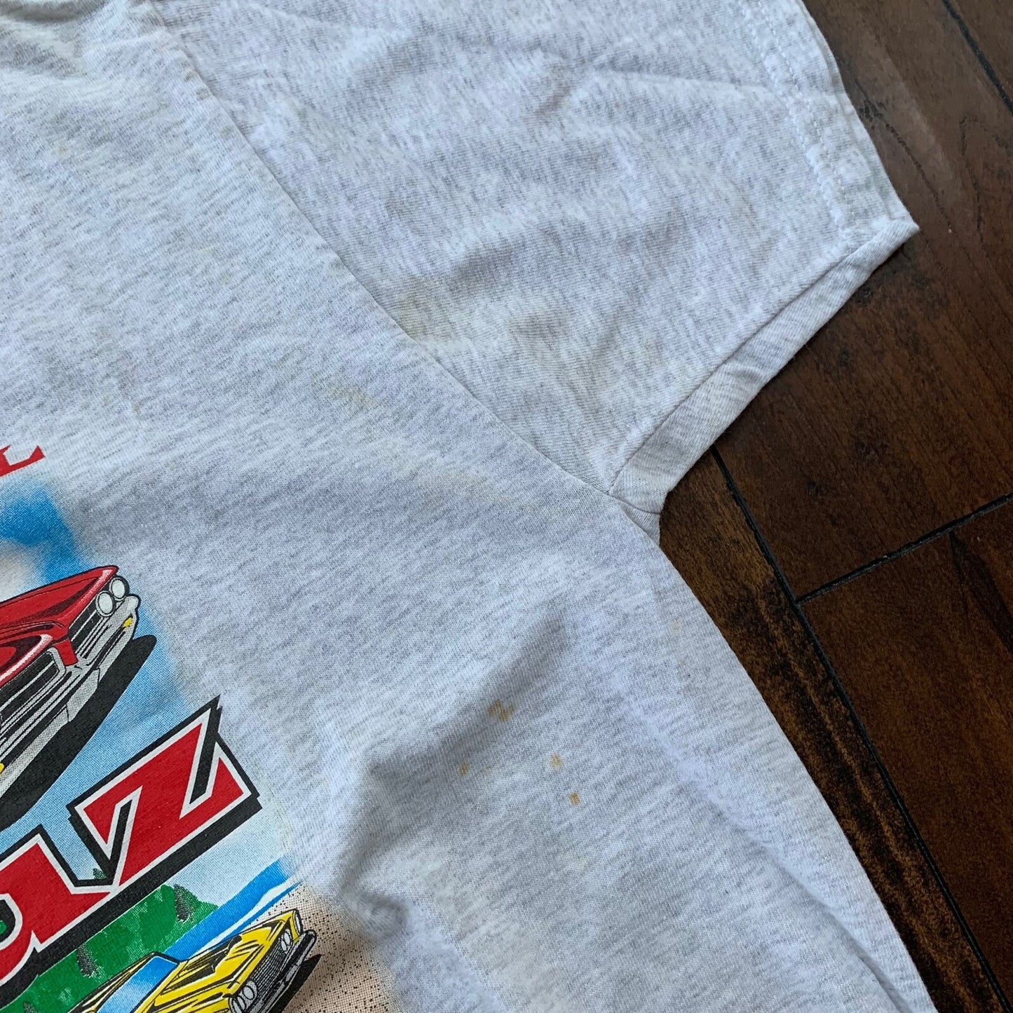 Muscle Beach Cruz Cars Vintage T Shirt June 2004 Y2K Nascar Racing Oregon Old