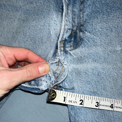 Levis 517 Vintage 80s USA Orange Tab Bootcut Flare Blue Jeans Talon Act 29x28