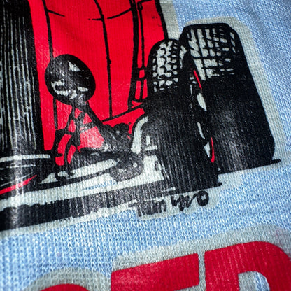 Western Nationals Hot Rods Oregon VTG T Shirt Hot Rods Racing XL NSRA Art 80s