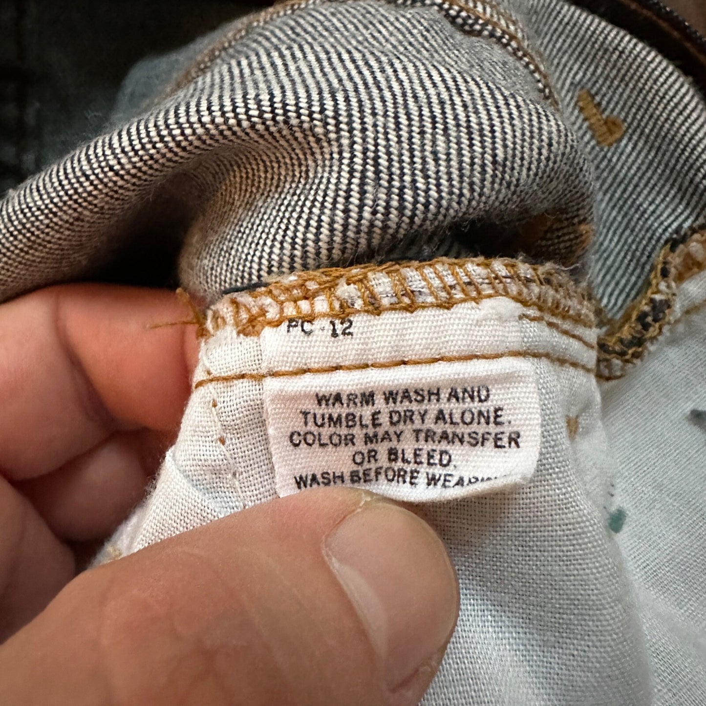 VTG 1970s Levis Red Tab 517 Talon Zipper Black 26x31 Boot Cut 70s 501 Rare