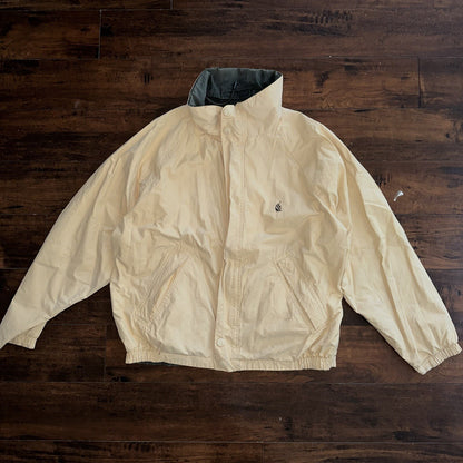 VTG 90s Nautica Reversible 90s Green Sport Jacket XL Green White Colorblock Sail