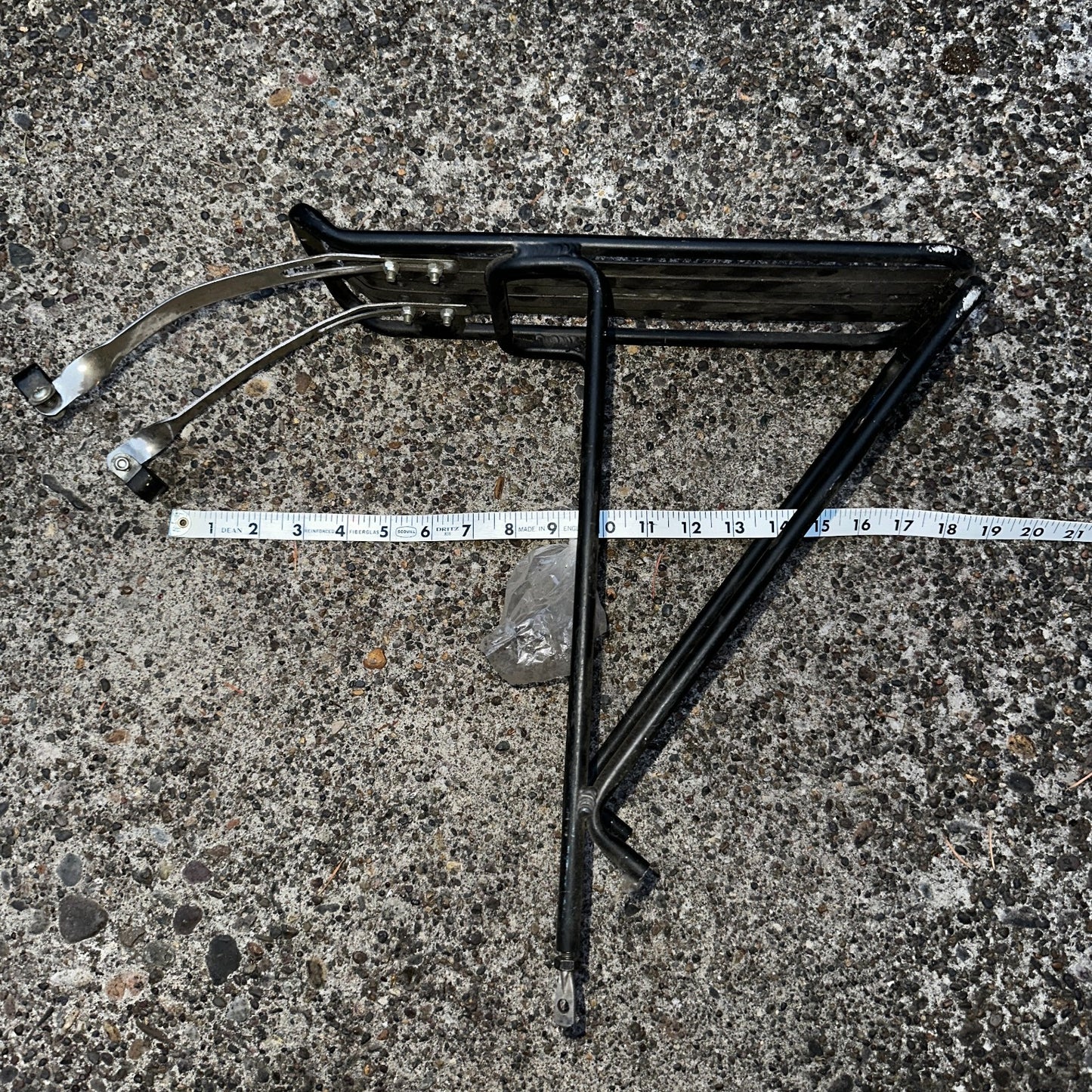 Trek Interchange Rear Cargo Rack Alloy Road Mountain Touring Bike License Plate