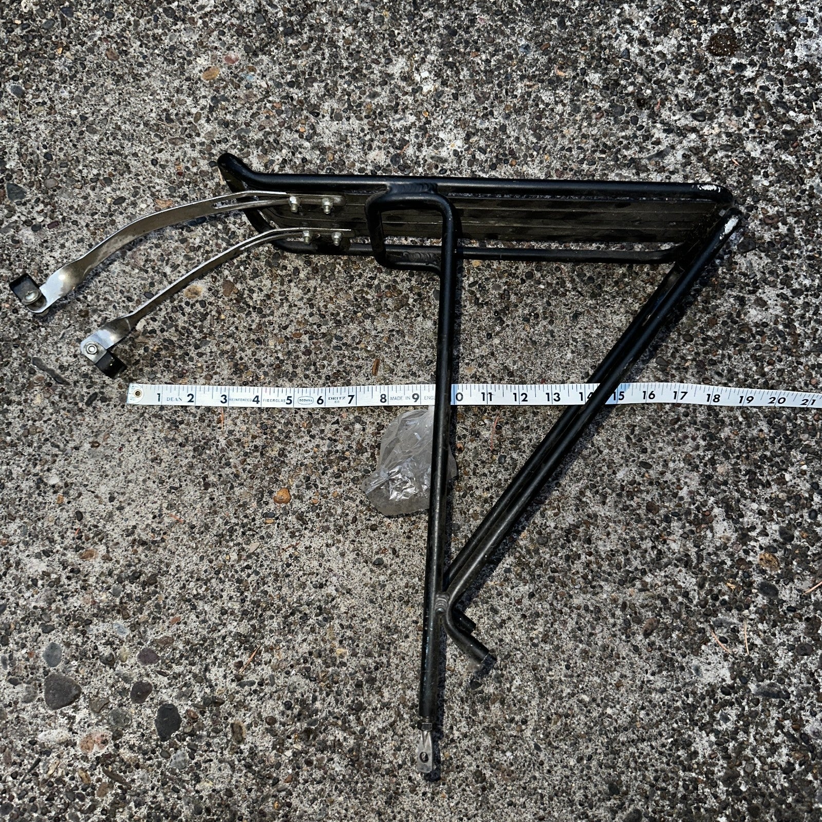 Trek Interchange Rear Cargo Rack Alloy Road Mountain Touring Bike License Plate