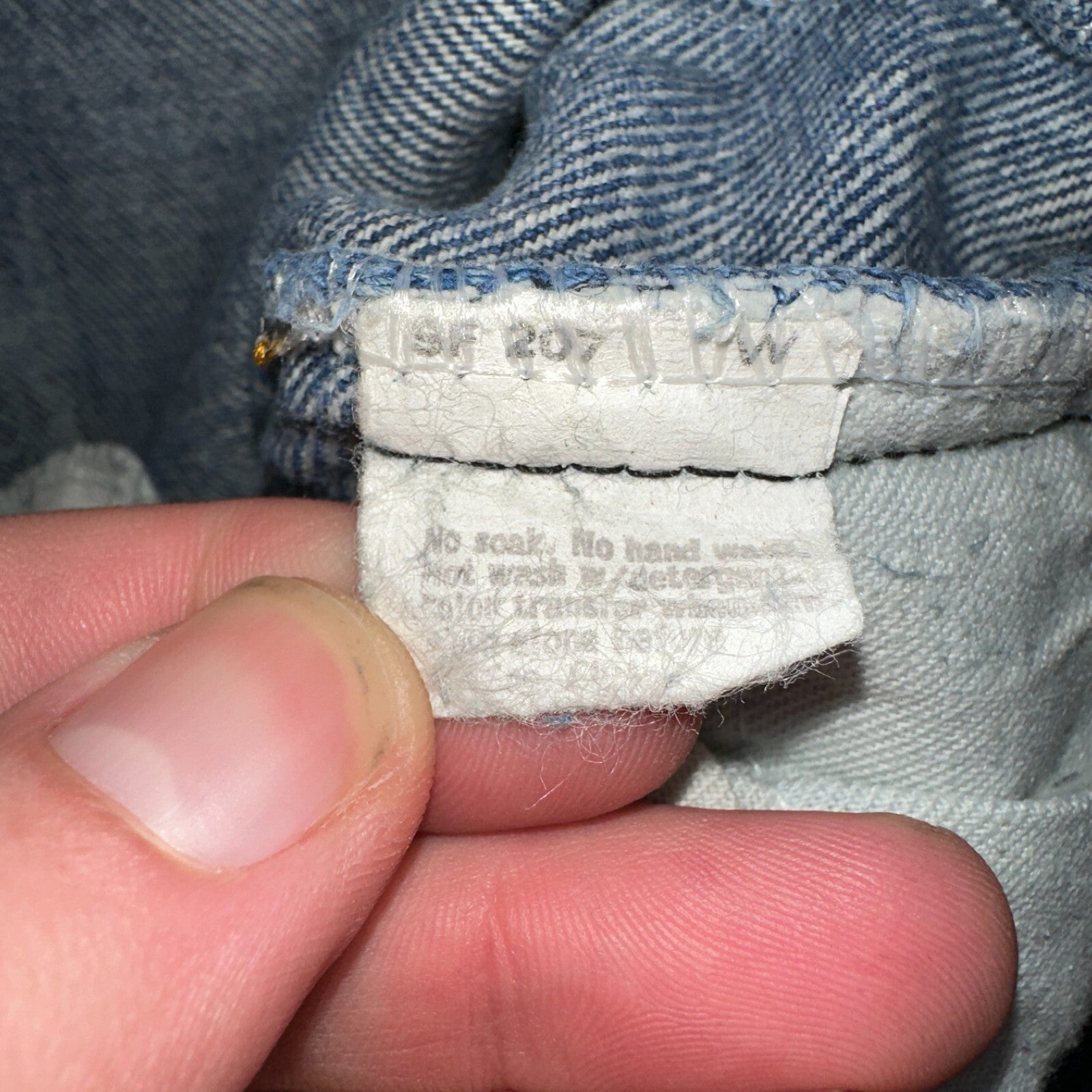 Levis 517 Vintage 80s USA Orange Tab Bootcut Flare Blue Worn Jeans Act 32x31