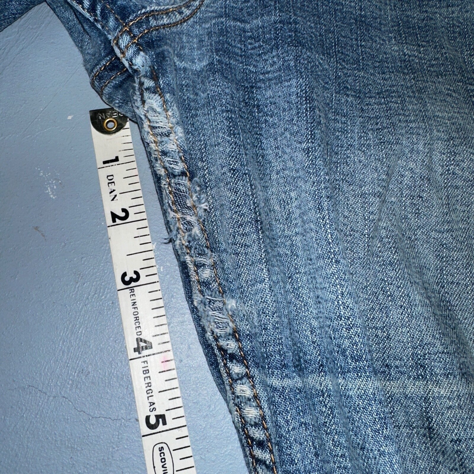 Vintage Levis 505 Straight Leg Jeans Womens 10 S Mis Blue USA 90s Y2K 29x28