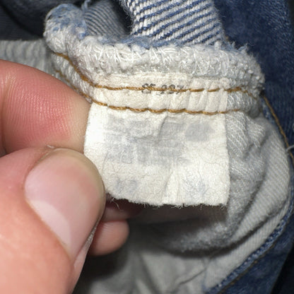 Levis 501 Vintage 80s Redline Selvedge USA XX Jeans Med Wash 42x34 Act 39x31