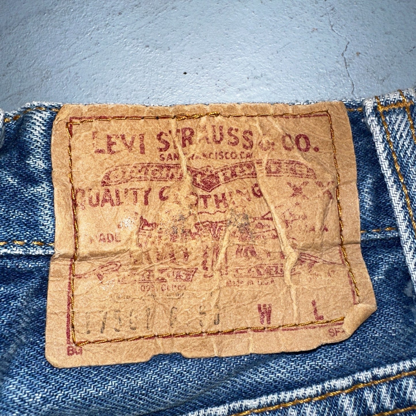 Levis 501 Vintage 80s USA XX Womens Jeans Blue High Rise Tapered 17501 25x27