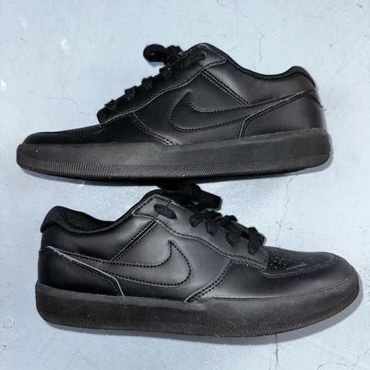 Nike SB Force 58 Premium Mens Size 7.5 DH7505-001 Black Casual Shoes Sneakers