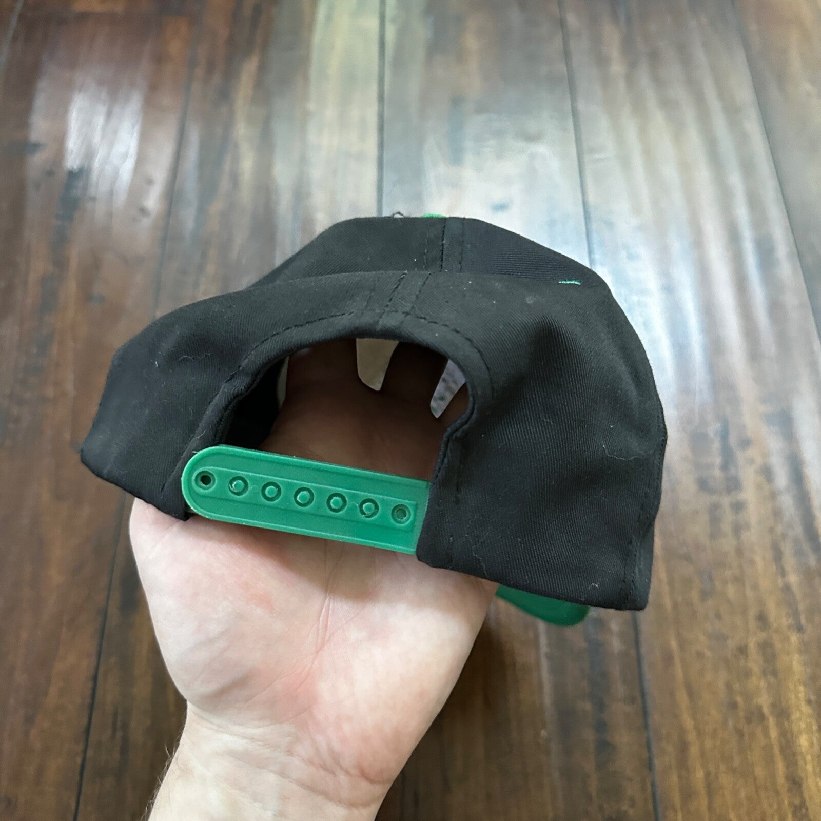 Boston Celtics VTG Hat Cap Snapback NBA Competitor Green Black Basic Team