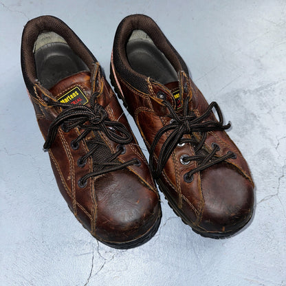 Dr. Martens 10854 Industrial Chunky Brown Leather Mens Shoes Size UK 7 US 8 Doc