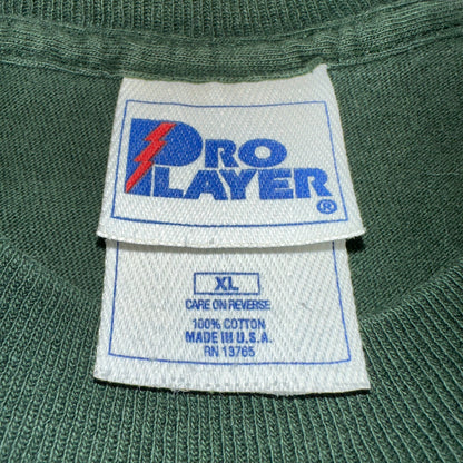 Green Bay Packers 1997 NFL Pro Player Vintage T Shirt Green XL 90s Football USA