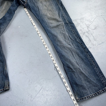 Levis 501 Vintage Y2K XX Straight Leg Jeans Blue Med Wash 33x32 Act 33x30