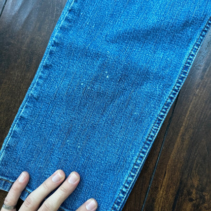 Vintage Levis 510 Jeans Womens 14 Blue Slim Fit Y2K Lower Rise Boyfriend 30x29