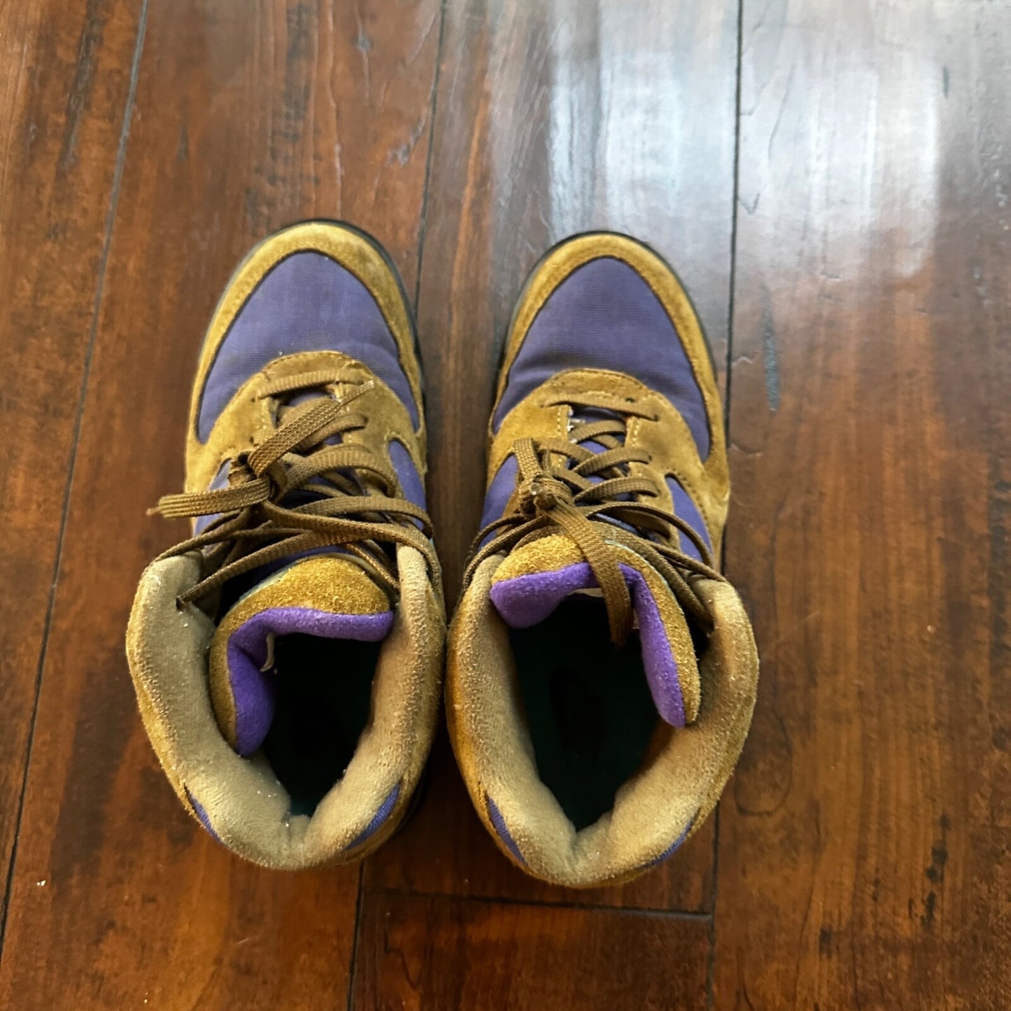 Vtg 90s Nike Caldera Plus Hiking Boots Womens Sz 7.5 Camp Trail Walking Travel