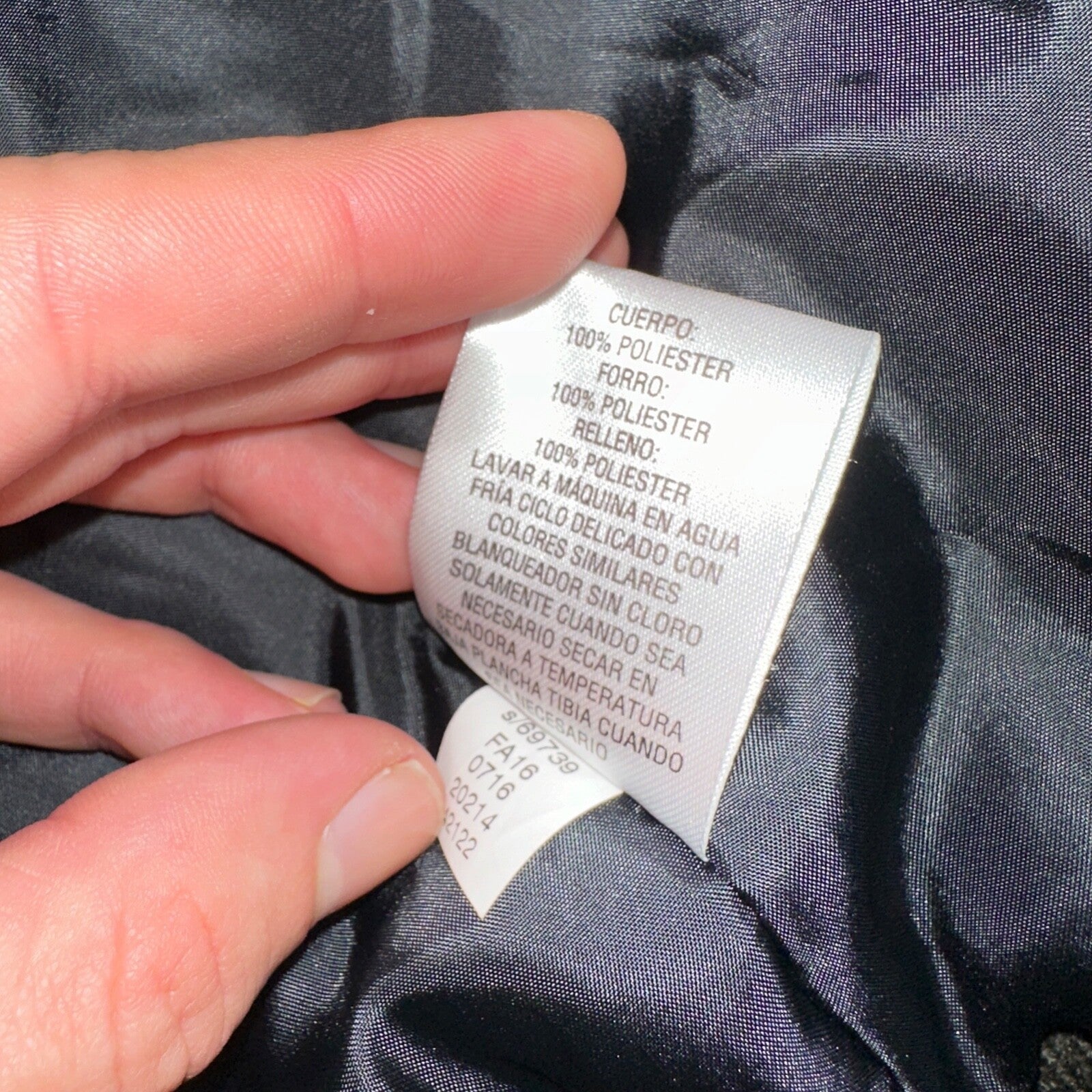 INC International Concepts Brown Bomber Jacket Mens S Full Zip Metallic