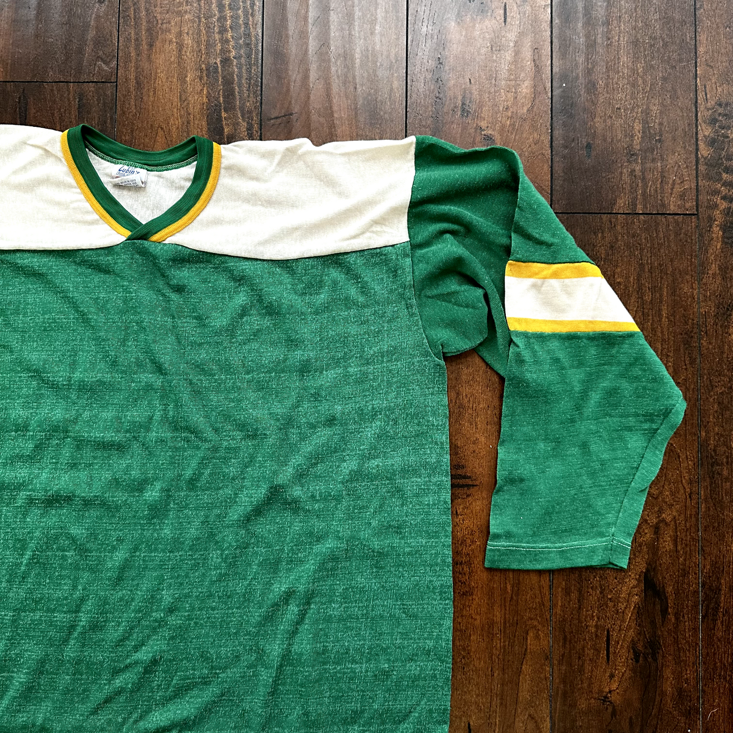 Vintage 1950's Lubins Rink Supply Football Champion Jersey Oregon USA 50s 60s