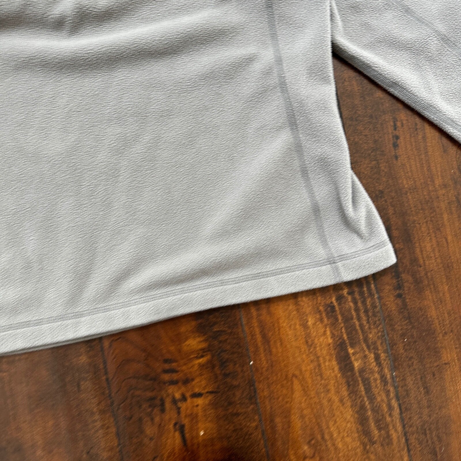 Patagonia Women’s Size M Sweater Fleece Pullover Jacket 1/4 Zip Gray