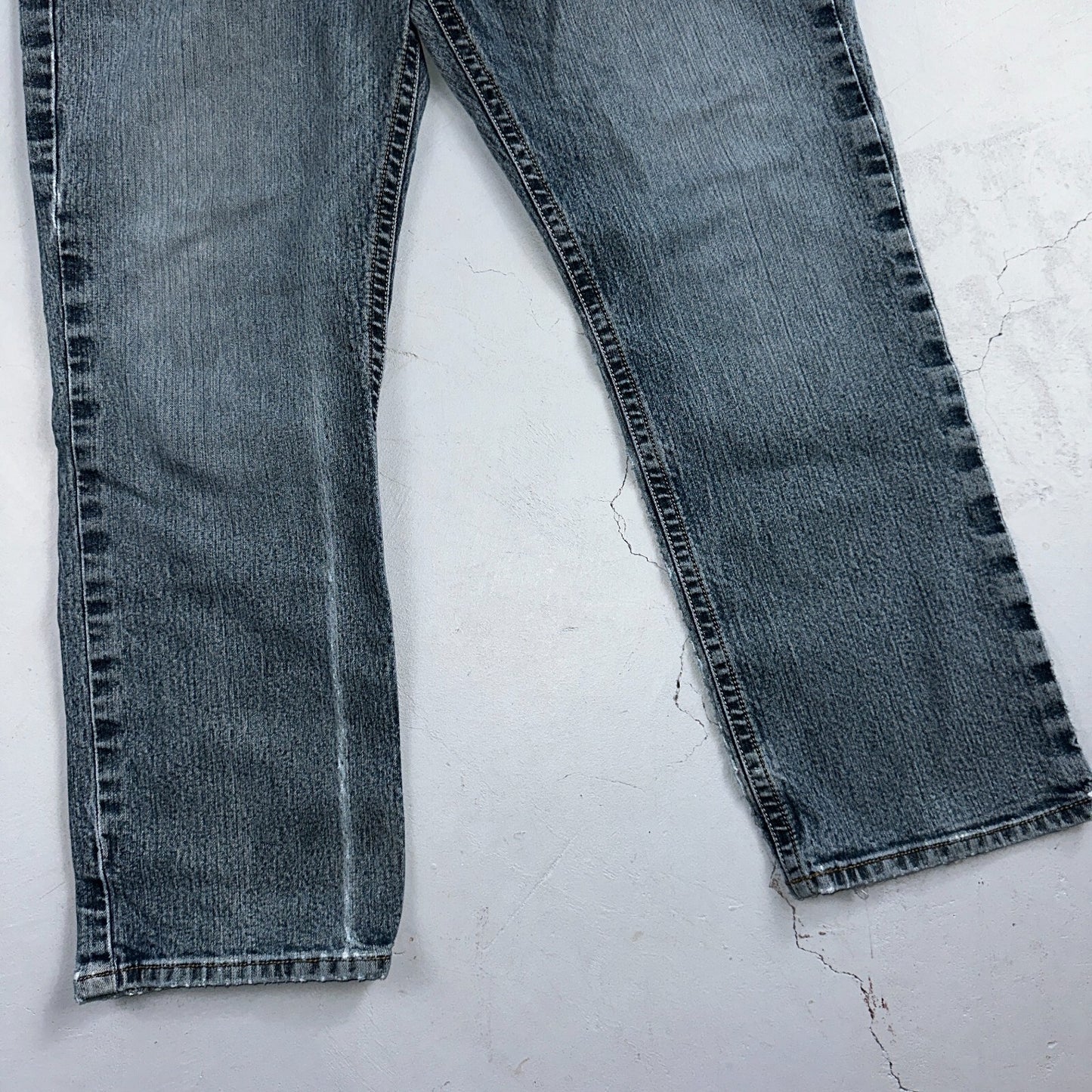 Ariat Rebar Jeans Men's 40x30 Blue M4 Low Rise DuraStretch Edge Boot Cut Western