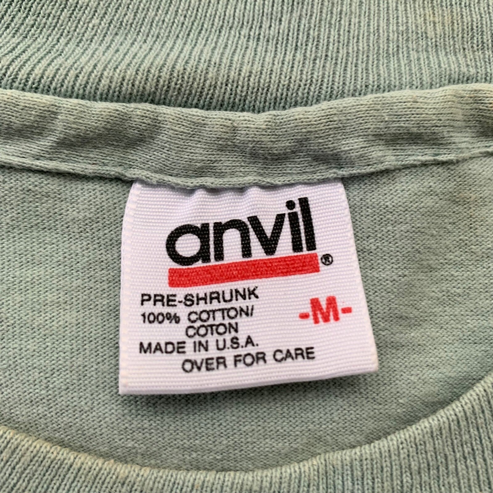 Bermuda Triangle Vintage T Shirt Creepy Nirvana Grunge Rap Green Sail Boat Cool 