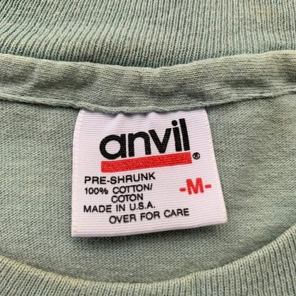 Bermuda Triangle Vintage T Shirt Creepy Nirvana Grunge Rap Green Sail Boat Cool 