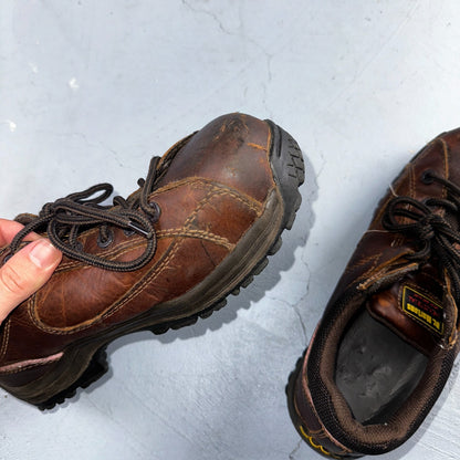 Dr. Martens 10854 Industrial Chunky Brown Leather Mens Shoes Size UK 7 US 8 Doc